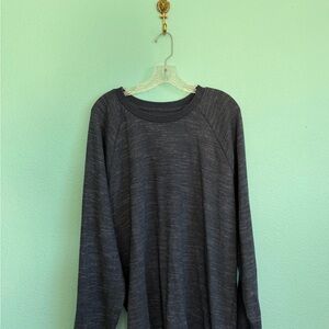 GAP Micro-Striped Sweater, Charcoal Gray